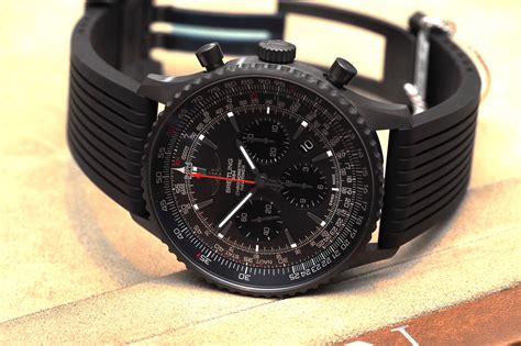 breitling nav 1 01 black steel|Hands.